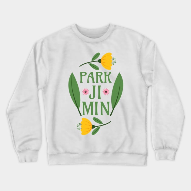 Park Jimin - Jimin BTS Army - Greenery Leaves Crewneck Sweatshirt by Millusti